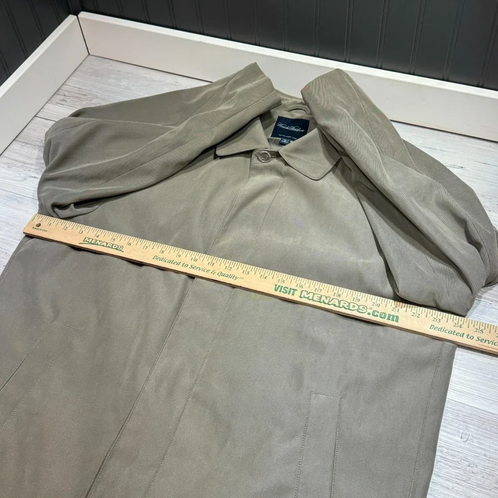 BROOKS BROTHERS Men's Lined Balcony Coat Sz L/XL Made In USA‎ **READ**